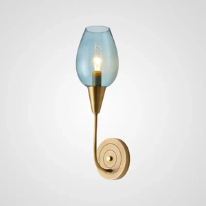 Изображение Настенный Светильник Viola Wall 1 Blue By Imperiumloft