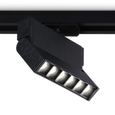 Изображение Трековый однофазный светодиодный светильник GL6814 BK черный LED 6W 4200K 24° 115*22*87