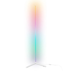 Изображение Светильник светодиодный напольный RGB с пультом FL8025 WH белый LED 20W RGB D32*1650 (ПДУ РАДИО 2.4G)