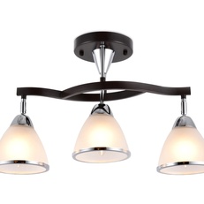 Изображение Подвесная люстра TR3112/3 DCF/CH темный кофе/хром E27 max 40W 550*150*320
