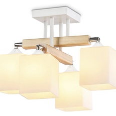 Изображение Подвесная люстра TR9512/4 WH/CH/FR белый/хром/белый матовый E27*4 max 40W D567*266