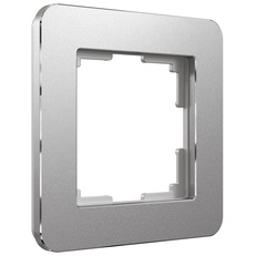 Изображение Рамка на 1 пост Platinum алюминий W0012606