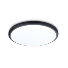 Изображение Потолочный светодиодный светильник FZ1233 BK черный IP44 22W 6400К D260*55 (Без ПДУ)
