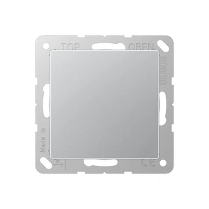 Изображение Заглушка с опорной пластиной EcoProfi Deco алюминий A594-0AL Jung