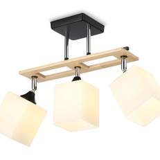 Изображение Подвесной светильник TR9507/3 BK/CH/FR черный/хром/белый матовый E27/3 max 40W 620*100*290