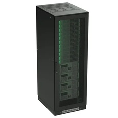 Изображение Разобранный напольный 19" IT-CQE 47U 800х2200х800, двери перфорированная + перфорированная, RAL9005