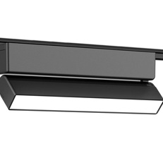 Изображение Светильник светодиодный трековый для шинопровода Magnetic Ultra Slim GV1486 BK черный IP20 10W 4200K 48V 230*26*80