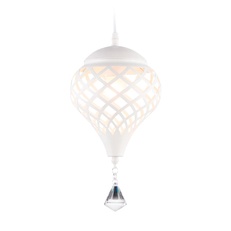 Изображение Подвесной светильник TR8441 WH белый E27 max 40W D170*800