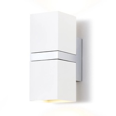 Изображение Настенный светильник FW245/2 WH/CH белый/хром GU10*2 max 12W 155*61*80