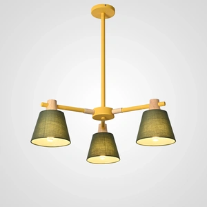 Изображение Потолочная Люстра На Штанге Natura A Green 3 By Imperiumloft