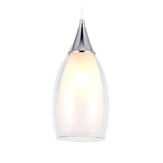 Изображение Подвесной светильник TR3542 CH/CL хром/прозрачный E14 max 40W D130*1000