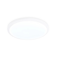 Изображение Потолочный светодиодный светильник FZ1230 WH белый IP44 22W 6400К D260*55 (Без ПДУ)