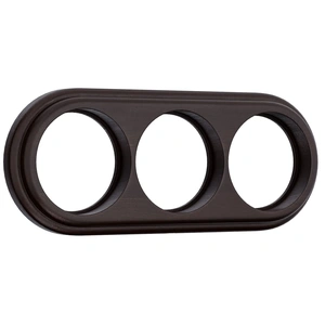 Изображение Рамка на 3 поста (венге) W0035226