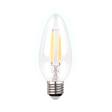 Изображение Филаментная светодиодная лампа C37 Лампа Filament LED C37-F 6W E27 4200K (60W)