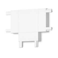 Изображение Коннектор T-образный для накладного шинопровода Magnetic Ultra Slim GV1118 WH белый T-образный коннектор для накладного шинопровода 46*36*6