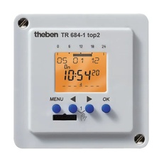Изображение Таймер цифровой недельный Theben TR 684-1 top2 (6840100)