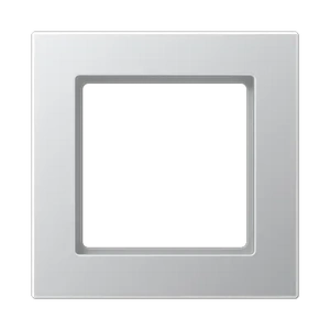 Изображение Рамка на1 пост A Creation алюминий AC581AL Jung