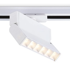 Изображение Трековый однофазный светодиодный светильник GL6811 WH белый LED 6W 3000K 24° 115*22*87