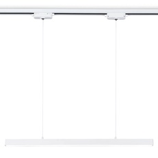 Изображение Трековый однофазный подвесной светодиодный светильник GL6783 WH белый LED 24W 4200K 600*22*1025