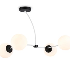 Изображение Подвесной светильник TR2542/4 WH/BK белый/черный E27/4 max 60W 700*450*450