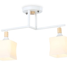Изображение Подвесной светильник TR9484/2 WH/FR белый/белый матовый E27/2 max 40W 405*175*280