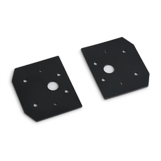 Изображение Заглушка для магнитного шинопровода Magnetic 48V в натяжной потолок (2шт) GL3625 BK черный заглушка для магнитного шинопровода Magnetic 48V в натяжной потолок (2шт.)