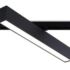 Изображение Трековый однофазный светодиодный светильник GL6777 BK черный LED 24W 4200K 600*22*48