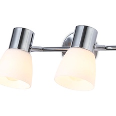 Изображение Настенно-потолочный спот TR3963/2 CH/FR хром/белый матовый E27*2 max 40W 200*105*200