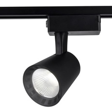 Изображение Трековый однофазный светодиодный светильник GL5978 BK черный LED 24W 4200K 24°