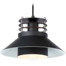 Изображение Подвесной светильник в стиле лофт TR8172 BK черный E27 max 40W D203*940