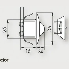 Изображение Датчик присутствия B.E.G. PD9-M-DALI/DSI-FC (92920)