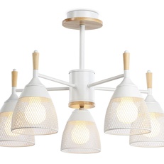 Изображение Подвесная люстра TR8012/5 WH белый E27*5 max 40W D600*385