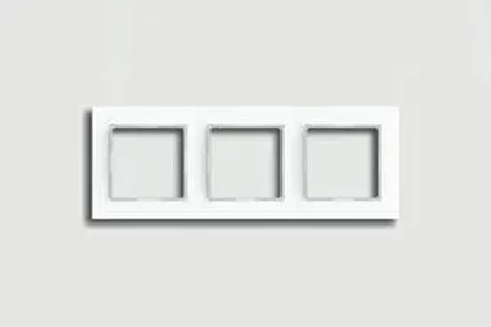 Изображение Рамка на 3 поста A Creation белый глянцевый AC583WW Jung