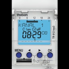 Изображение Таймер цифровой недельный Theben TR 612 top3 (6120130)