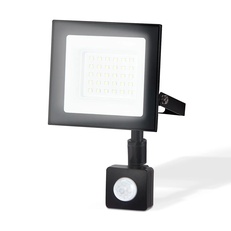 Изображение Прожектор светодиодный с датчиком движения ST8113 BK черный IP65 LED 6500K 30W 134*116*26