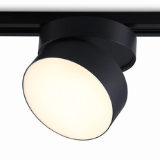 Изображение Трековый однофазный светодиодный светильник GL6877 BK черный LED 16W 3000K D115*90