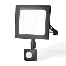 Изображение Прожектор светодиодный с датчиком движения ST8115 BK черный IP65 LED 6500K 50W 160*134*28