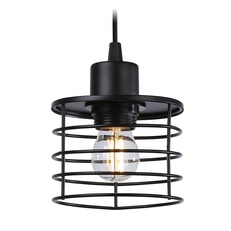 Изображение Подвесной светильник в стиле лофт TR8068 BK черный E27 max 40W D120*950