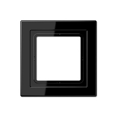 Изображение Рамка на 1 пост LS-design черный глянец LSD981SW Jung