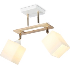 Изображение Подвесной светильник TR9501/2 WH/FGD/FR белый/золото/белый матовый E27/2 max 40W 510*100*270