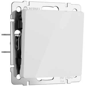 Изображение Выключатель одноклавишный проходной (белый акрил) W1112041