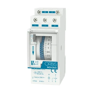 Изображение Модульный таймер Orbis INCA DUO D, белый (OB330132)