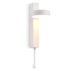 Изображение Настенный светодиодный светильник с выключателем FW160 WH белый LED 3000K 6W 265*95*135