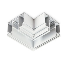 Изображение Коннектор угловой для шинопровода Magnetic 48V в натяжной потолок GL3391 WH белый коннектор угловой для шинопровода Magnetic 48V в натяжной потолок