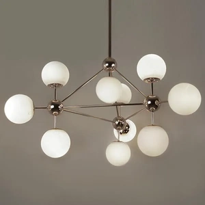 Изображение Люстра Modo Chandelier White Glass By Imperiumloft