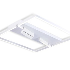 Изображение Потолочный светодиодный светильник FL51467/1+2 WH белый 124W 3000K-6400K+4200K 800*800*110 (ПДУ РАДИО 2.4G)