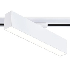 Изображение Трековый однофазный светодиодный светильник GL6763 WH белый LED 12W 4200K 300*22*48