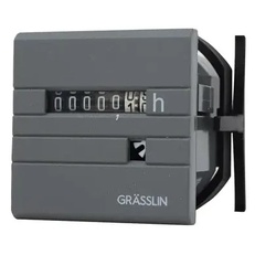 Изображение Счетчик наработки часов Grasslin Taxxo 112 KA ,24 V/50 Hz, Grey (05.15.1125.1)