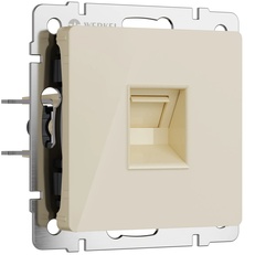 Изображение Розетка Ethernet RJ-45 (айвори акрил) W1181043