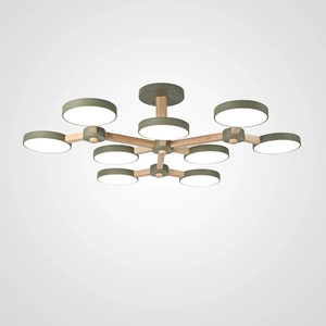 Изображение Подвесная Люстра Turna Хаки By Imperiumloft